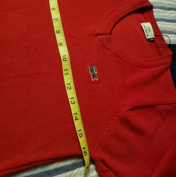 Lacoste vneck boys sweater - Picture 3 of 9